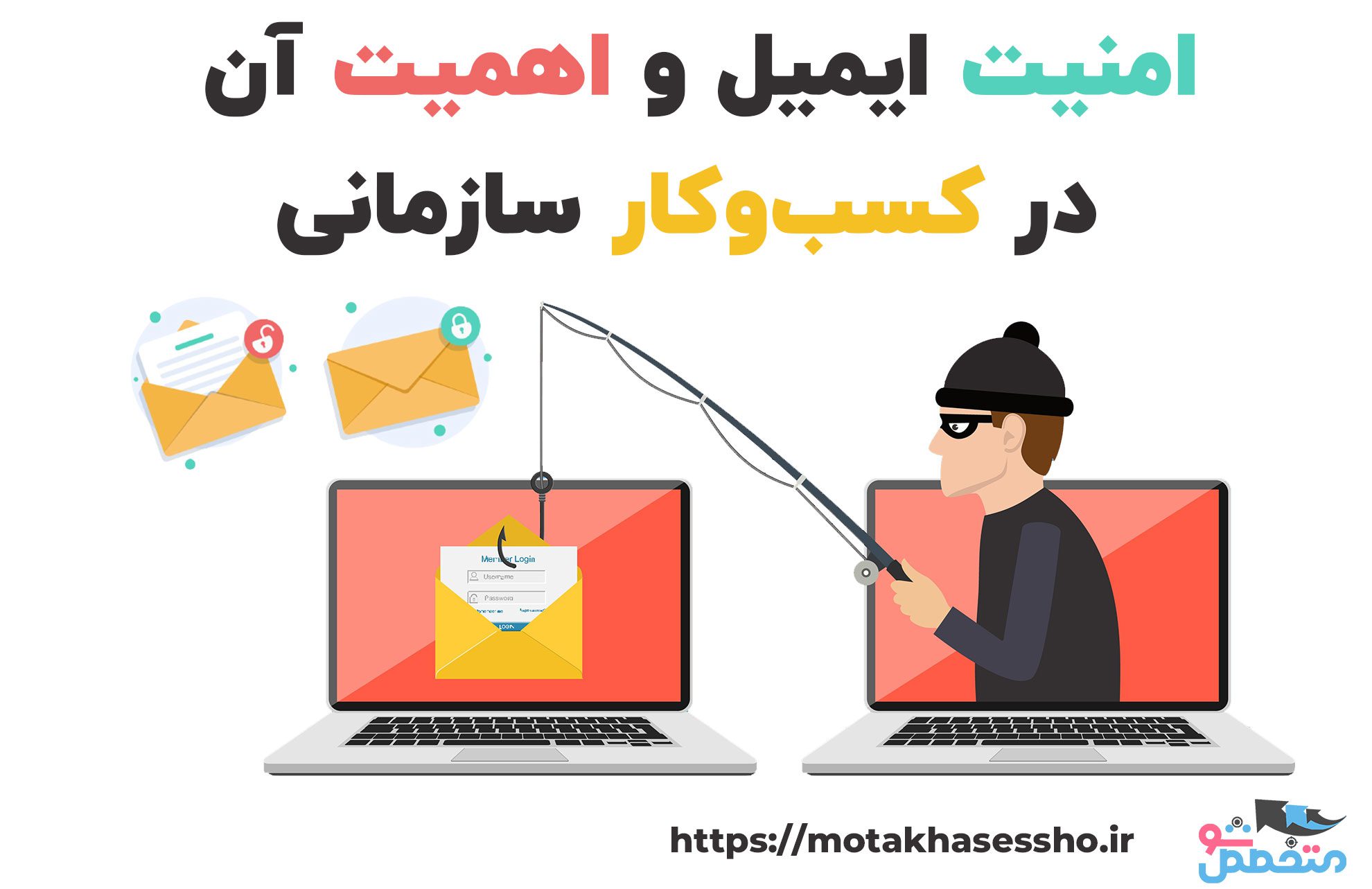 امنیت ایمیل و اهمیت آن در کسب‌وکار سازمانی