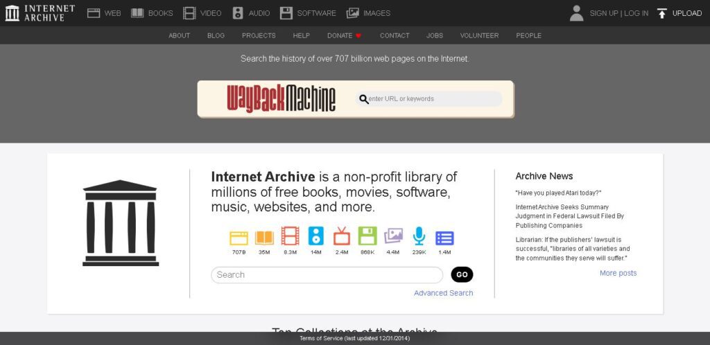 سایت archive.org