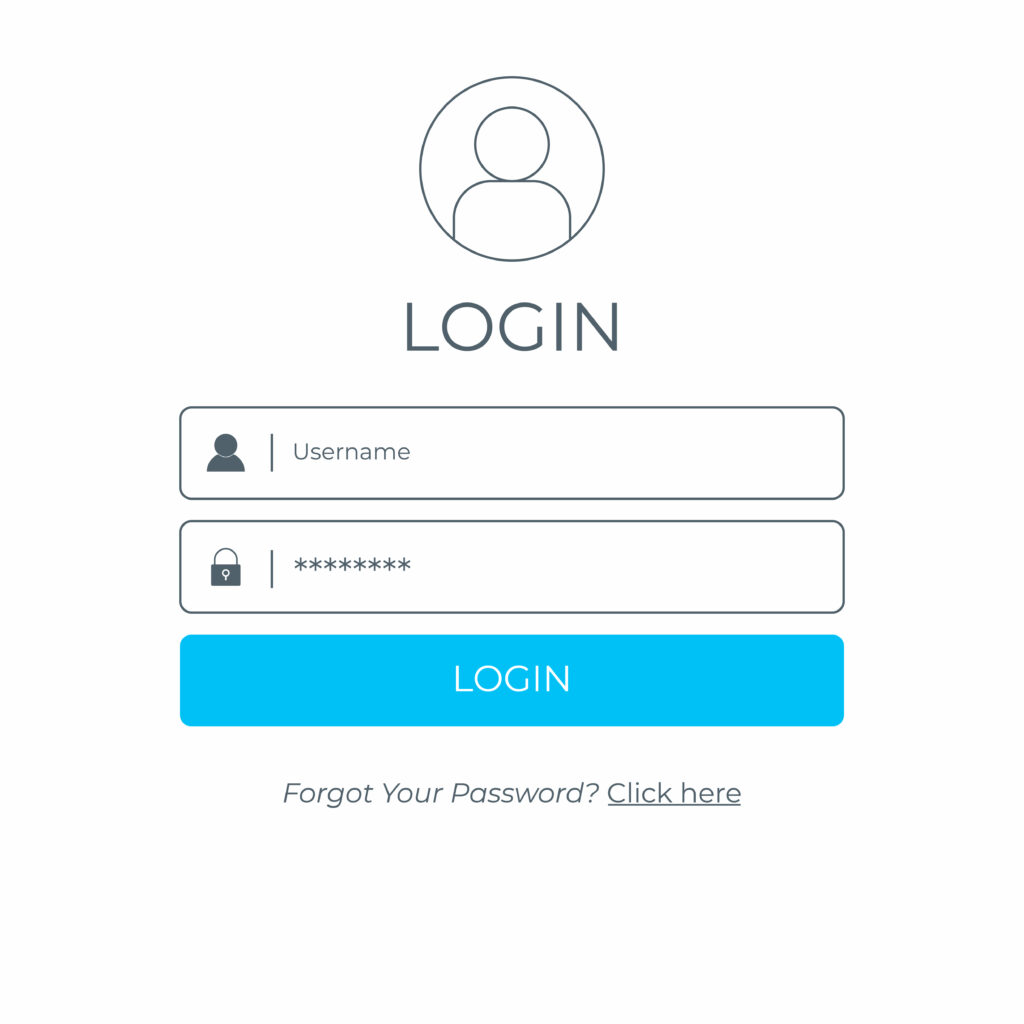 Login and sign in user interface business website modern ui template vector 1024x1024