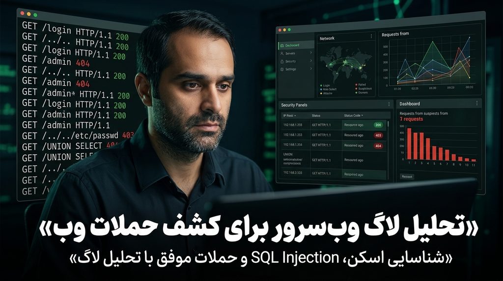 تحلیل لاگ وب‌سرور برای کشف حملات وب